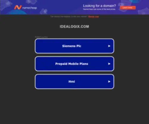 Idealogix.com(Idealogix) Screenshot
