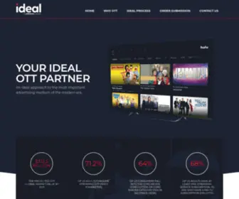 Idealott.com(Your ideal OTT partner) Screenshot