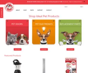 Idealpetproducts.com(Ideal Pet Products) Screenshot