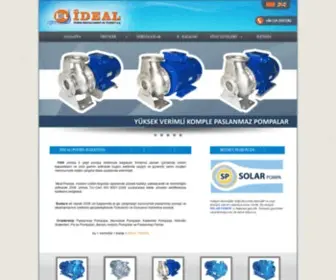 Idealpompa.com(İdeal Pompa) Screenshot