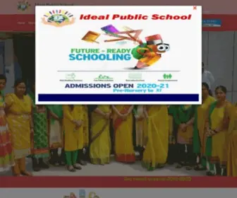 Idealpublicschool.org.in(Ideal Public School Faridabad) Screenshot