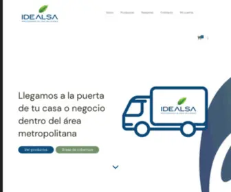 Idealsa.com(Compra tus productos de Alimentos Ideal (IDEALSA)) Screenshot