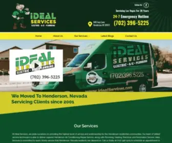 Idealservices.com(Ideal Services) Screenshot