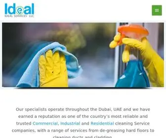 Idealserviceuae.com(Ideal Services LLC) Screenshot