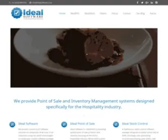 Idealsoftware.co.za(Restaurant Point of Sale and Inventory Control) Screenshot