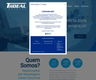 Idealsoftwares.com.br(Ti-ideal) Screenshot