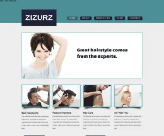 Idealsone.com(ZiZurz Website Template) Screenshot