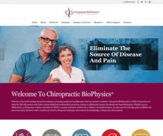 Idealspine.com(The Science of Spinal Health) Screenshot