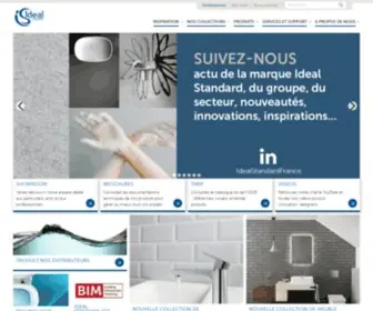 Idealstandard.fr(Ideal Standard) Screenshot