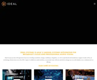 Idealsys.com(IDEAL SYSTEMS) Screenshot