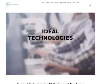 Idealtechwi.com(Information Technology) Screenshot