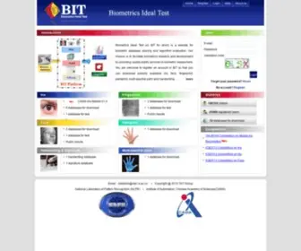 Idealtest.org(Biometrics Idealtest) Screenshot