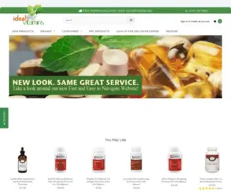 Idealvitamins.com(Free Shipping on Vitamins) Screenshot