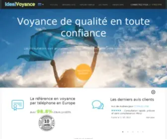 Idealvoyance.com(La référence en voyance depuis 13 ans) Screenshot