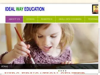 Idealwayeducation.com(Kids Education and Training in Dubai Satwa) Screenshot