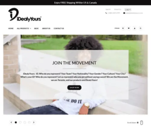 Idealyyours.com(ID YourSelf) Screenshot