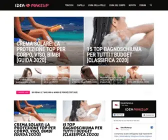 Ideamakeup.it(è fra i blog leader in italia in consigli e recensioni su cosmetica) Screenshot