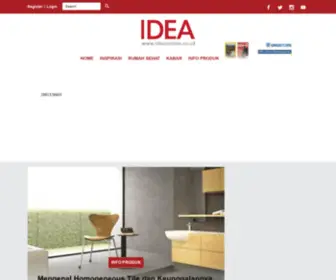 Ideaonline.co.id(IDEA Online) Screenshot