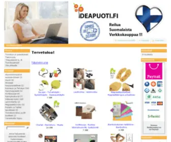 Ideapuoti.fi(Hyviä ideoita) Screenshot