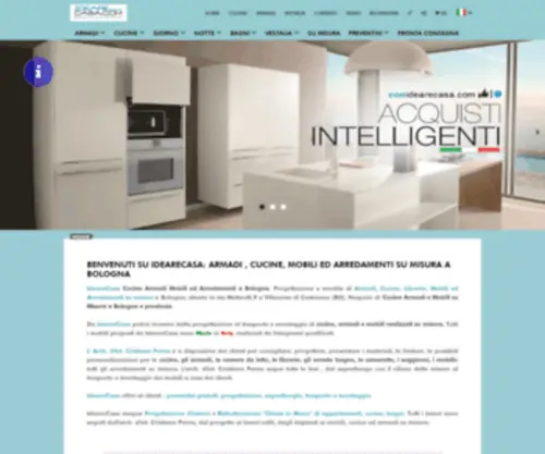 Idearecasa.com(Cucine Armadi Bologna) Screenshot