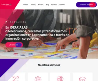 Idearialab.com(Inicio) Screenshot