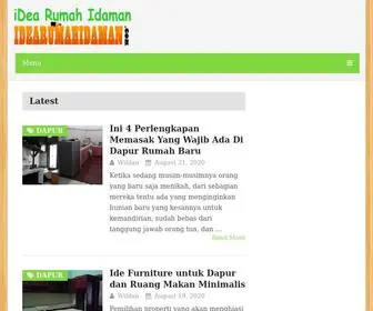 Idearumahidaman.com(IDea Rumah Idaman) Screenshot