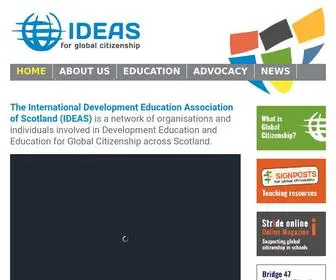 Ideas-Forum.org.uk(IDEAS for Global Citizenship) Screenshot