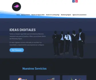 Ideasdigitalespa.com(Ideas Digitales PA) Screenshot