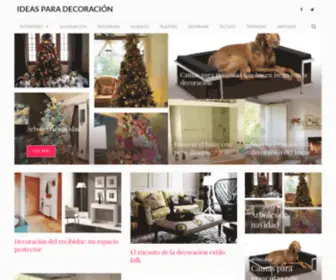 Ideasendecoracion.com(Ideas en decoracion) Screenshot