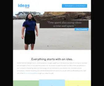 Ideasfocused.com(Ideas Focused w/ Paul Drecksler) Screenshot
