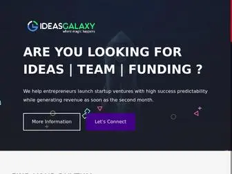 Ideasgalaxy.com(Where Magic Happens) Screenshot