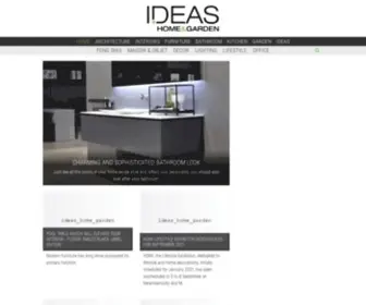 Ideashomegarden.com(Ideas Home & Garden) Screenshot