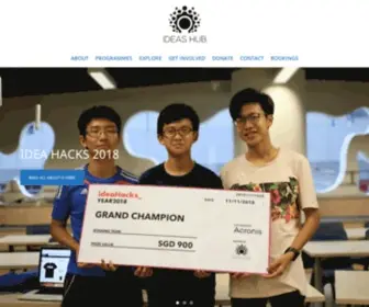 Ideashub.sg(IDEAS Hub UWCSEA) Screenshot