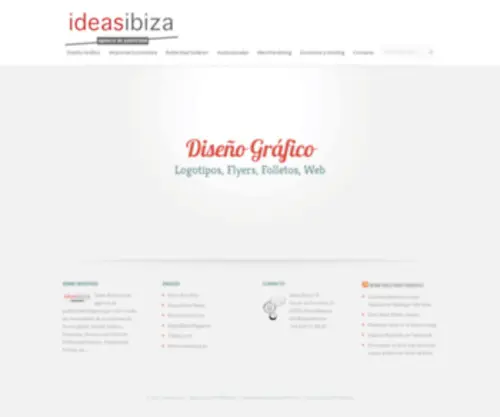 Ideasibiza.es Screenshot