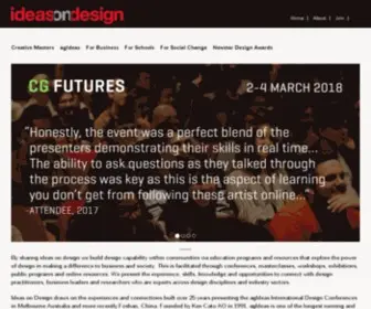 Ideasondesign.net(Design is difference) Screenshot