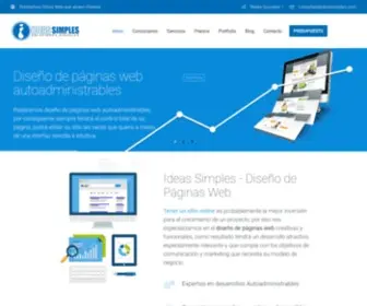 Ideassimples.com(Diseño) Screenshot