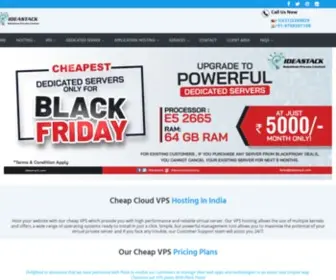 Ideastack.com(Cheap VPS Hosting India) Screenshot