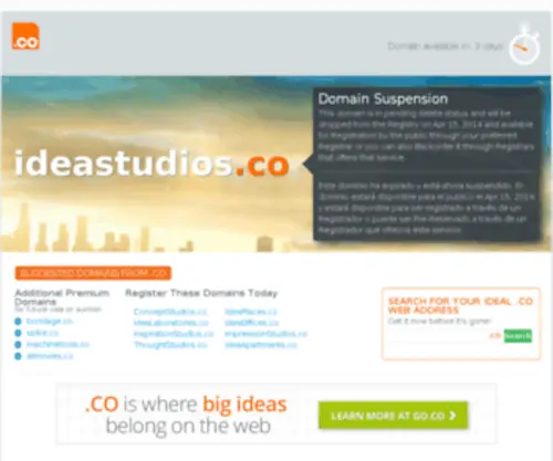 Ideastudios.co(Ideastudios) Screenshot