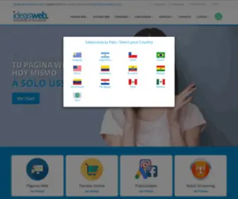 Ideasweb.mx(Diseño y Desarrollo de Páginas Web) Screenshot