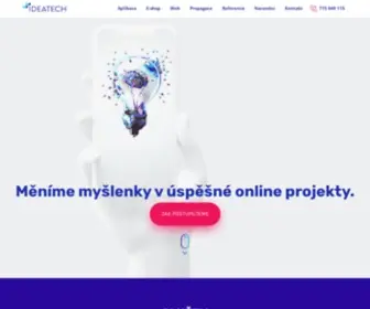 Ideatech.cz(Mobilní aplikace) Screenshot