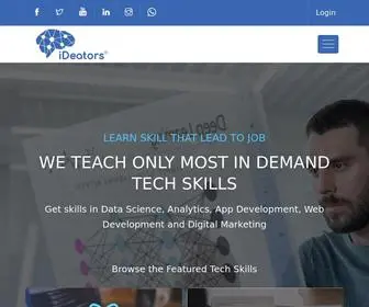 Ideators.tech(Attend Data Science Certification Courses in mumbai & thane. iDeators) Screenshot