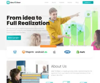 Ideatosteer.com(Best Website Development Company at your service) Screenshot