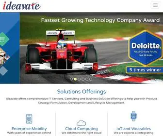Ideavate.com(Best Software Development Company) Screenshot