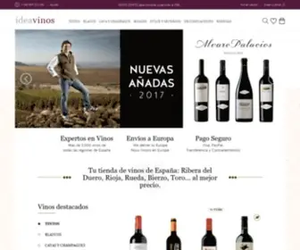 Ideavinos.com(Comprar vino tinto) Screenshot