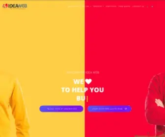 Ideawebdevelopment.com(Website design) Screenshot