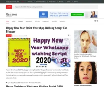 Ideazzone.com(Ideaz Zone) Screenshot