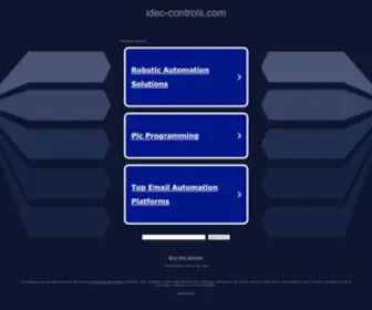 Idec-Controls.com(信阳水果批发总公司) Screenshot