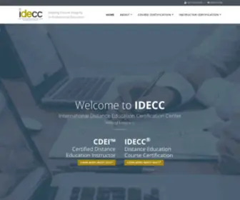 Idecc.org(IDECC) Screenshot