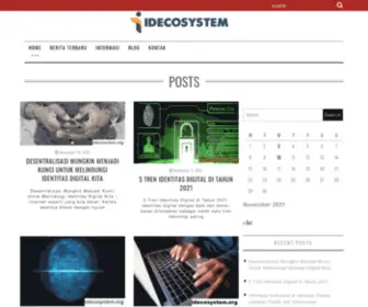 Idecosystem.org(Ideco System) Screenshot