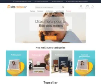 Ideecadeau.fr(Idée Cadeau) Screenshot